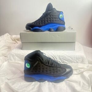 Air Jordan 13 XIII Black Royal Blue GS Youth Sneakers Size 7 Youth